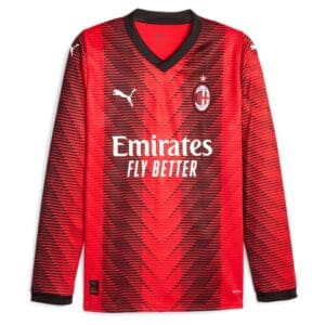 Puma AC Milan Men's L/S Home Jersey 2023/24
