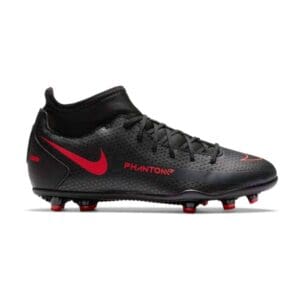 Nike Phantom GT Club Youth Firm Ground (Black / Red)