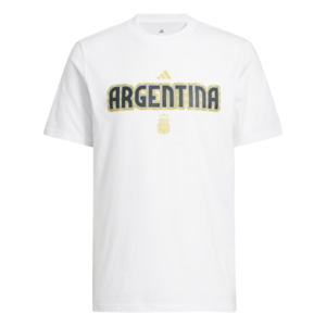 adidas World Cup Argentina Men's Home Graphic Tee 26 - White
