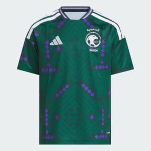 adidas Saudi Arabia Home Youth Soccer Jersey 26/27