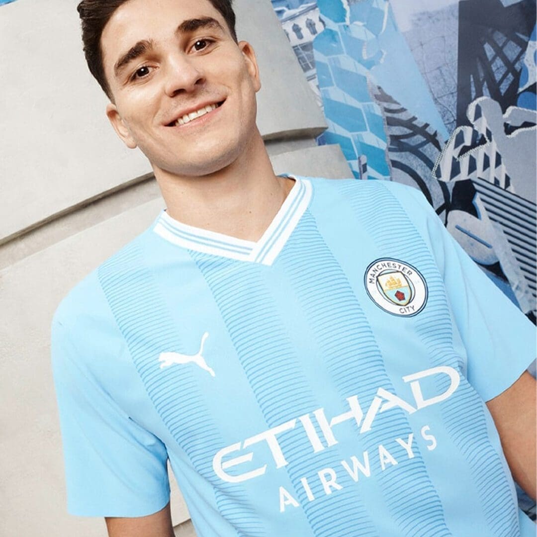 PUMA Manchester City Men's Authentic Home Jersey 23/24 - Image 2