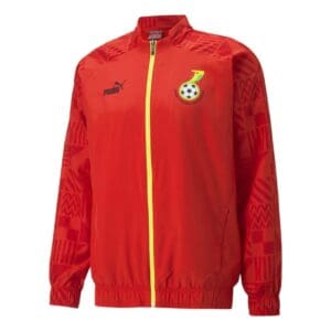 Puma Ghana National Team Pre-Match Full-Zip Jacket