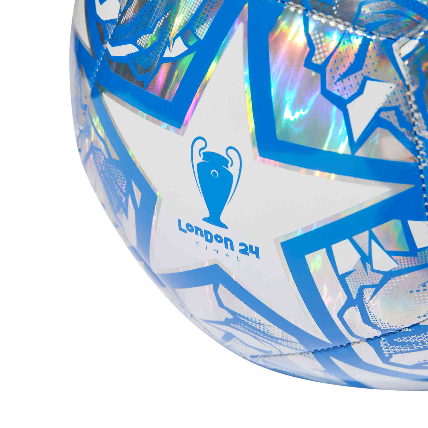 adidas UCL Training Hollogram Foil Soccer Ball - Image 4