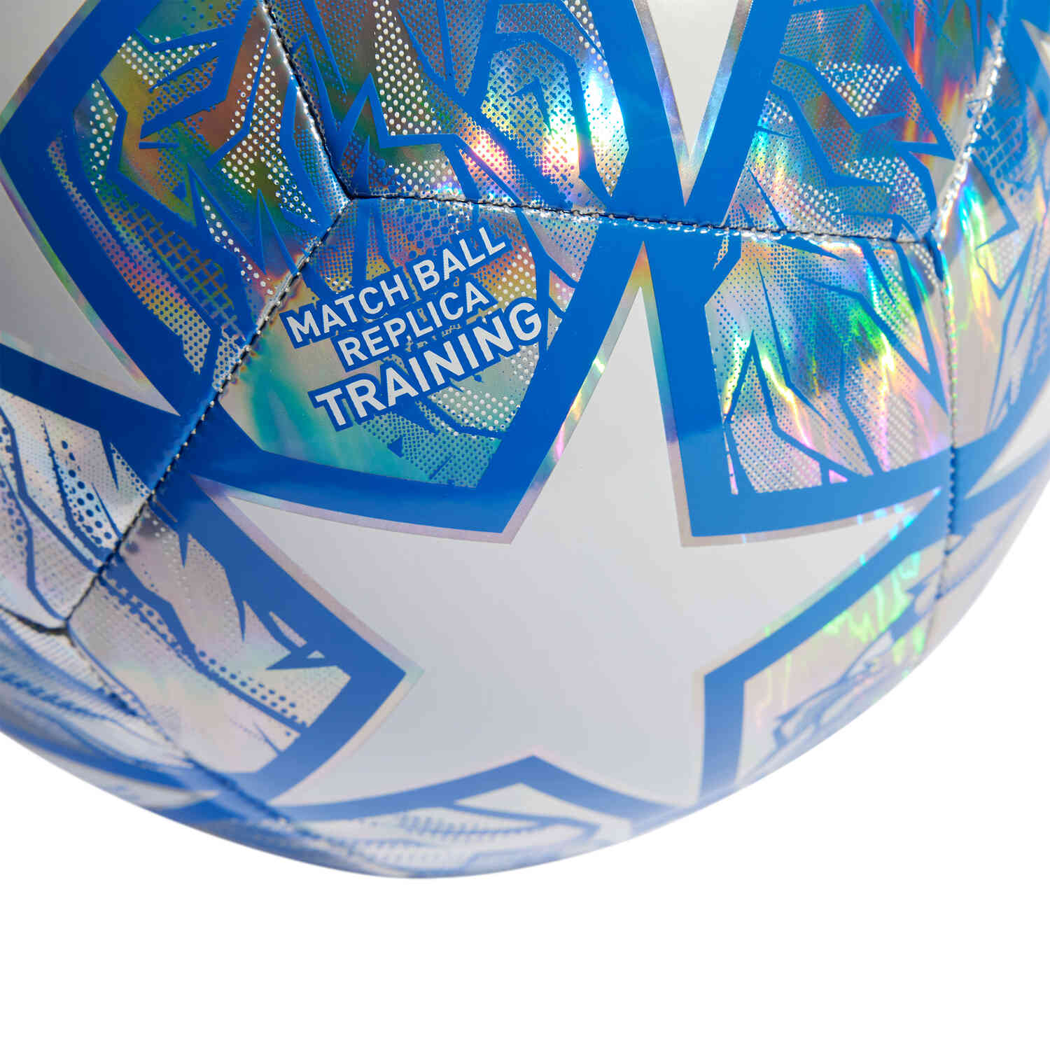 adidas UCL Training Hollogram Foil Soccer Ball - Image 3
