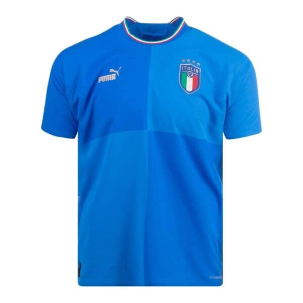 Puma Italy Men's Home Authentic Jersey World Cup 2022 - Soccer