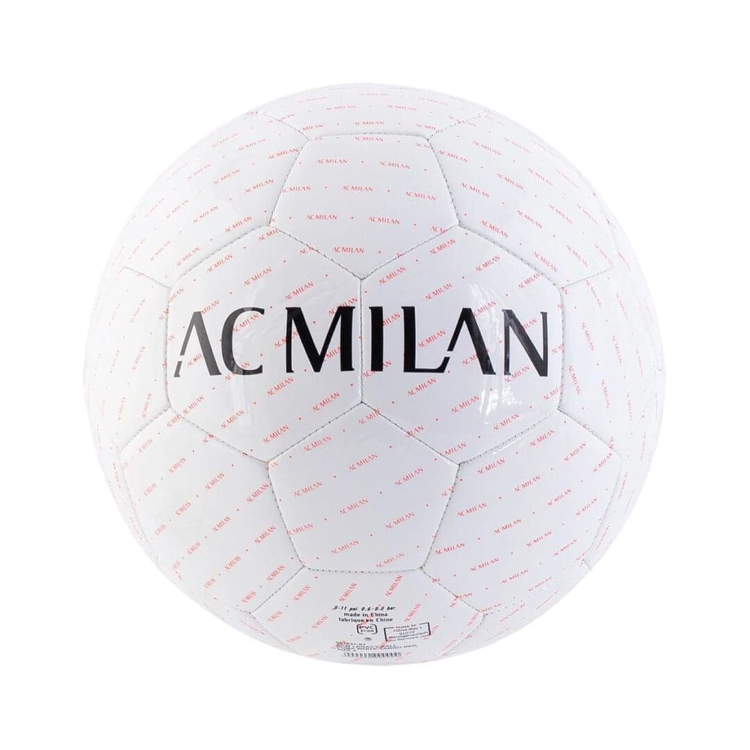 Puma ACM Legacy Soccer Ball- SIZE 5 - WHITE-RED BLAST - Image 2