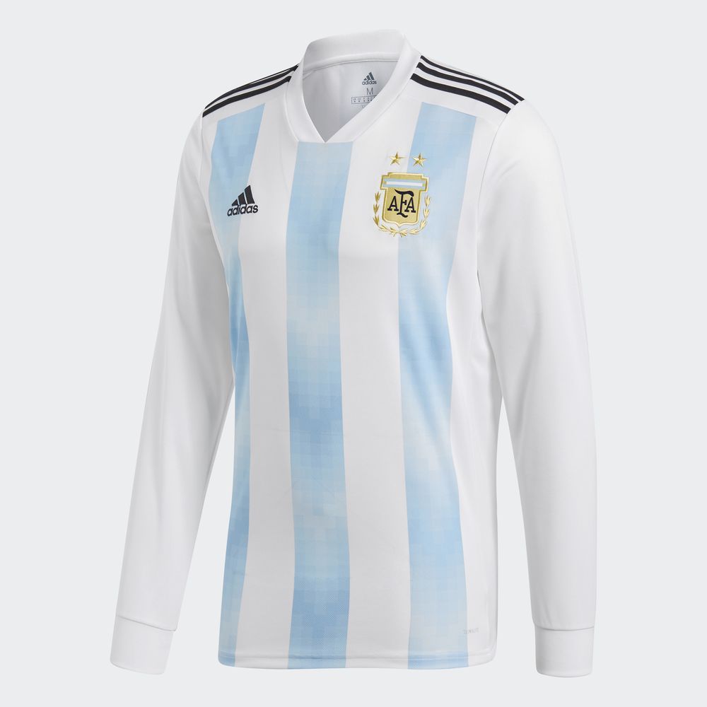 adidas Argentina Home Men's L/S Jersey 2018