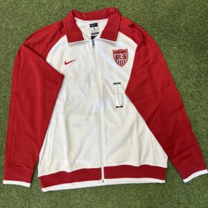 Nike USA Men's Jacket - White / Red