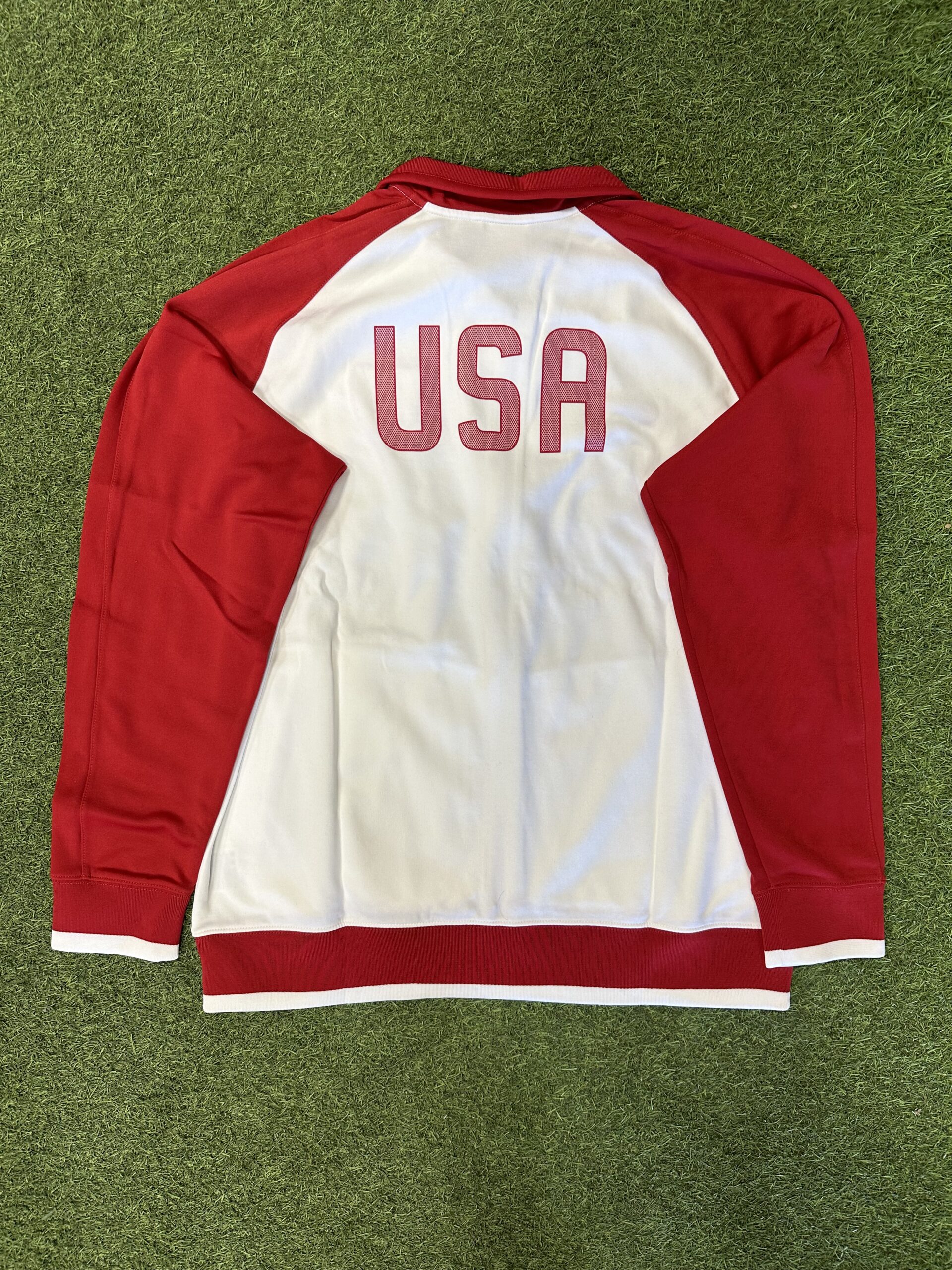 Nike USA Men's Jacket - White / Red - Image 2