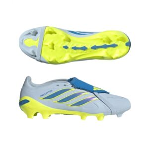 adidas Predator League FT FG Soccer Cleats (Blue/Solar Yellow)