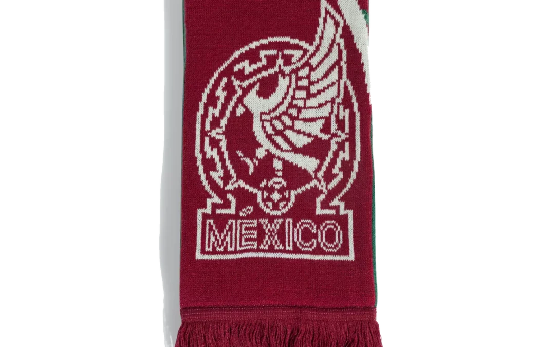 adidas Mexico National Team Scarf – Red/Green/White