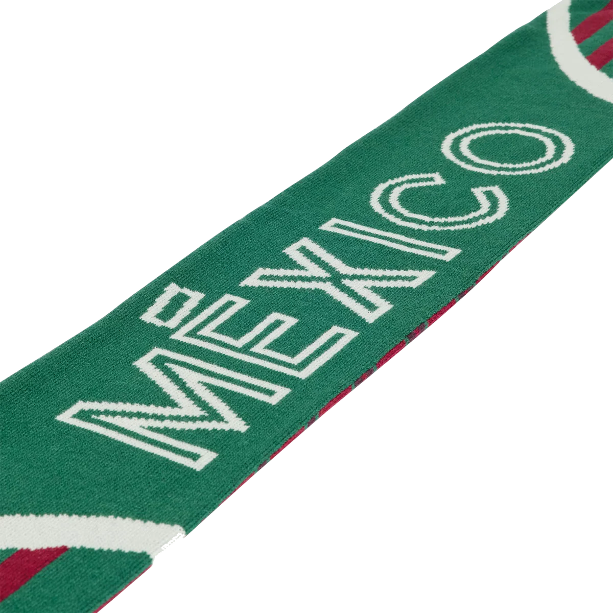adidas Mexico National Team Scarf - Red/Green/White - Image 2