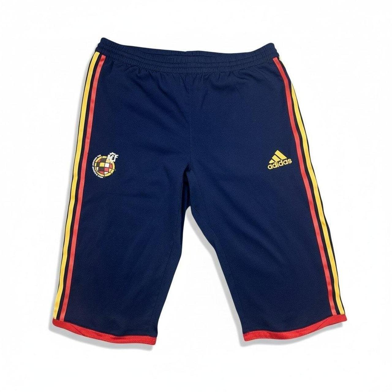 adidas Spain Men's Training 3/4 Shorts 2010 Navy