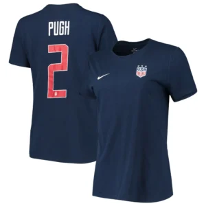 Nike USA Women's Pugh #2 T-Shirt - Navy