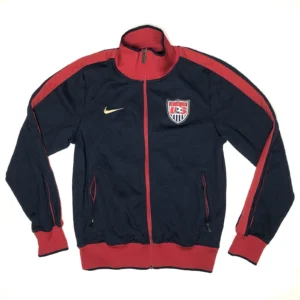 Nike USA Men's N98 Jacket Full Zip Vintage (Navy)