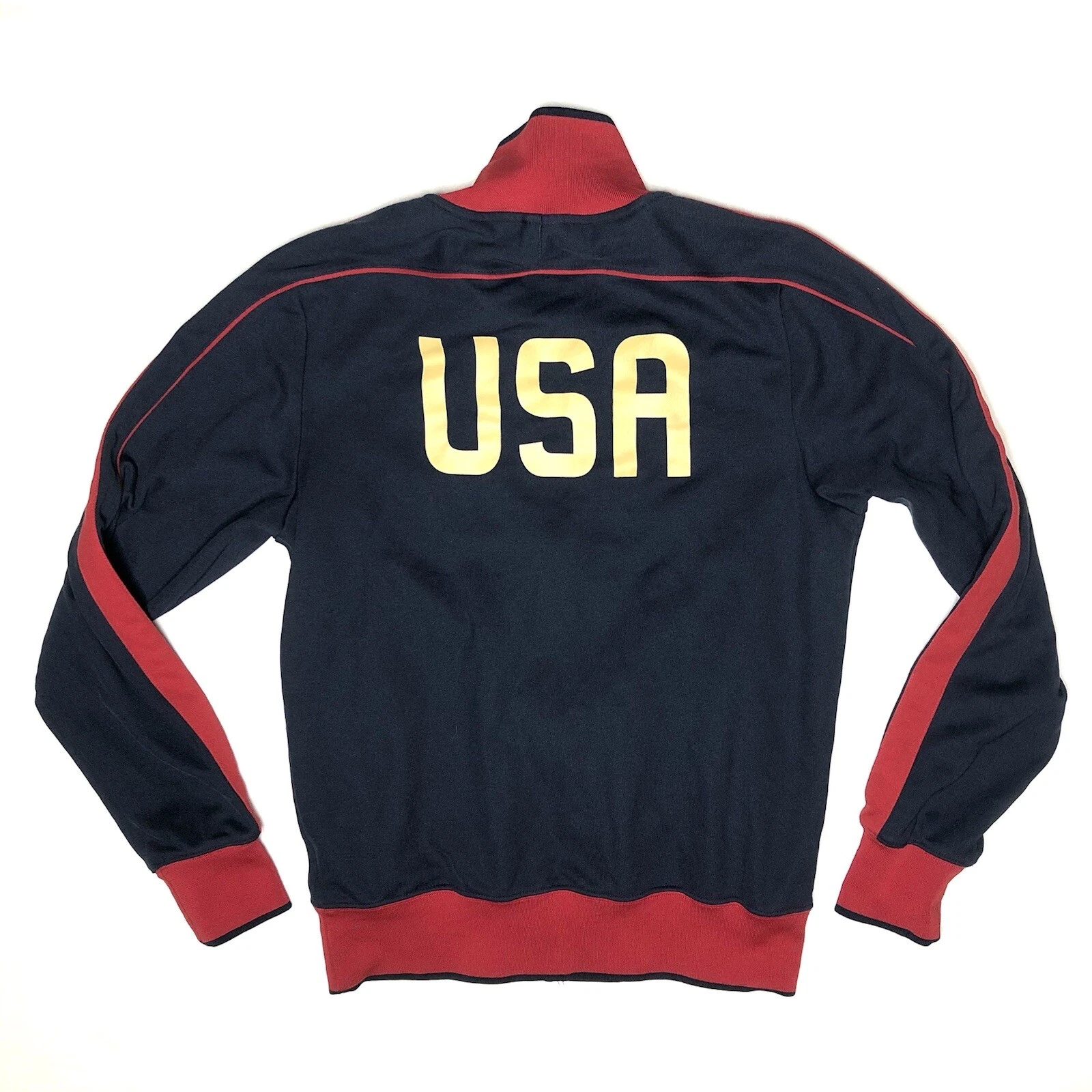 Nike USA Men's N98 Jacket Full Zip Vintage (Navy) - Image 2