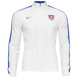 Nike USA Men's N98 Track Jacket Sz S - White/Royal Blue