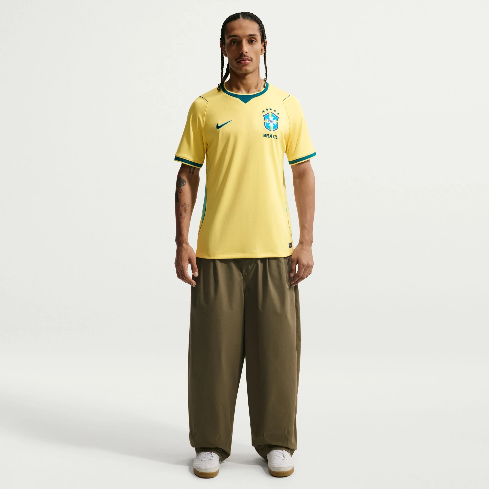 Nike Brazil National Team 2026 Men's Stadium Home Jersey - Image 4