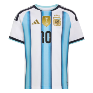 adidas Argentina 26 Home Messi #10 Kids Jersey Youth
