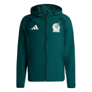 adidas Men's Mexico Tiro Travel Full Zip Windbreaker