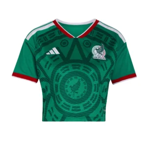adidas Mexico 2026 Women's Home Cropped Jersey