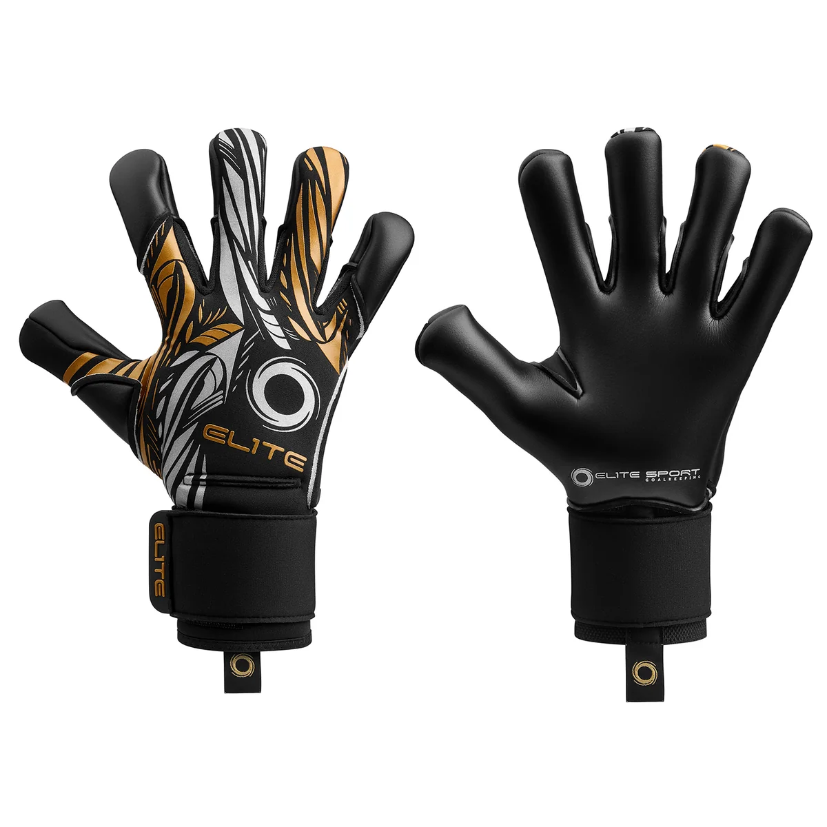 Elite Sport Nobre Black Goalkeeper Gloves