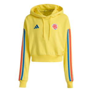 adidas Colombia Women's DNA Hoodie, Yellow