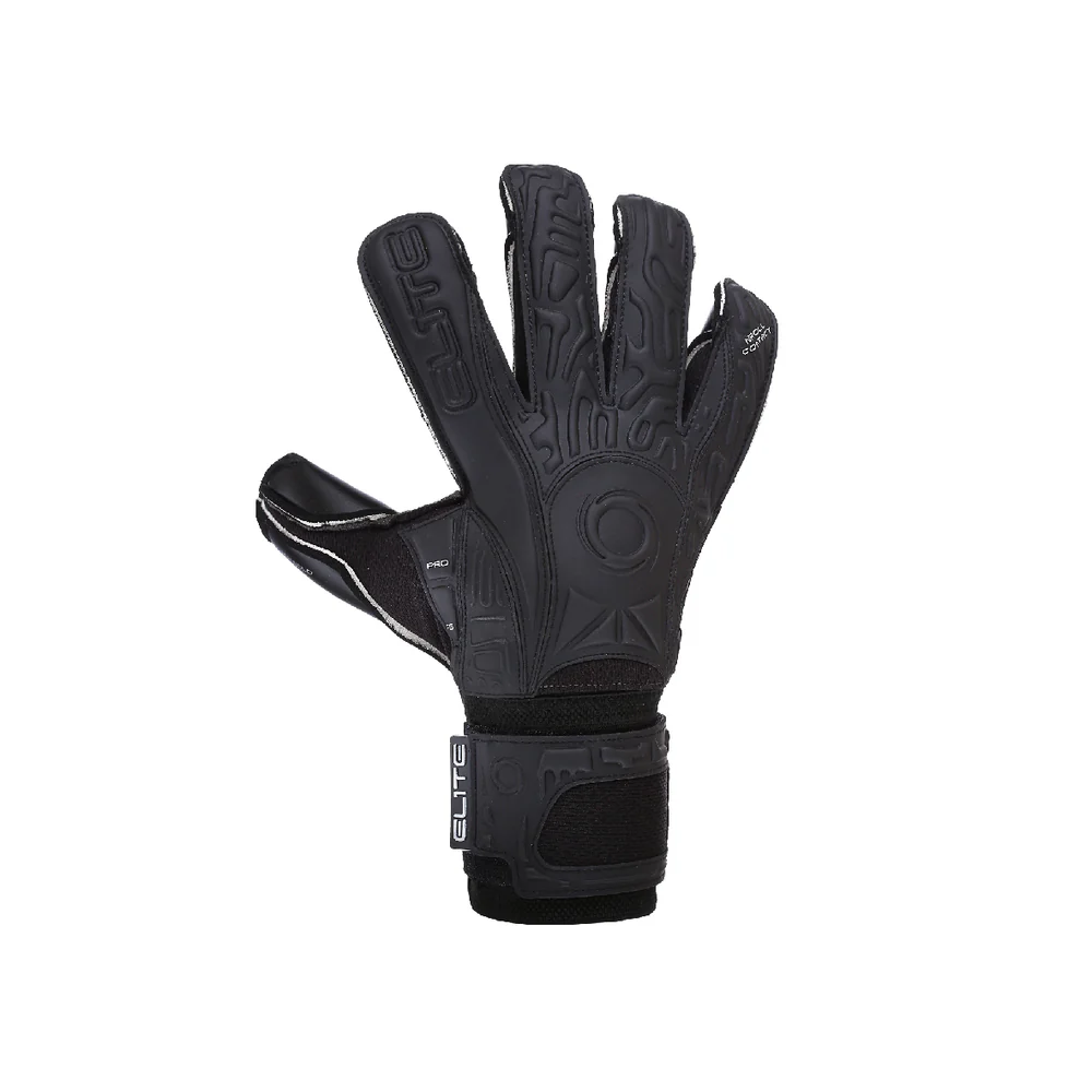 Elite Sport Black Solo Goalkeeper Gloves - Image 2