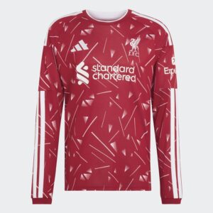 adidas Liverpool FC Men's Home Jersey Long Sleeve 26/27
