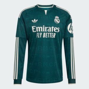 adidas Real Madrid Men's Away Jersey Long Sleeve 26/27