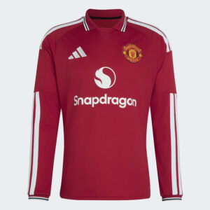 adidas Manchester United Home Jersey Long Sleeve 26/27