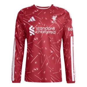 adidas Liverpool FC Men's Home Jersey Long Sleeve 26/27