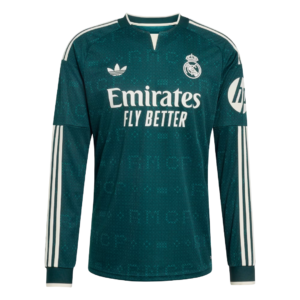 adidas Real Madrid Men's Away Jersey Long Sleeve 26/27