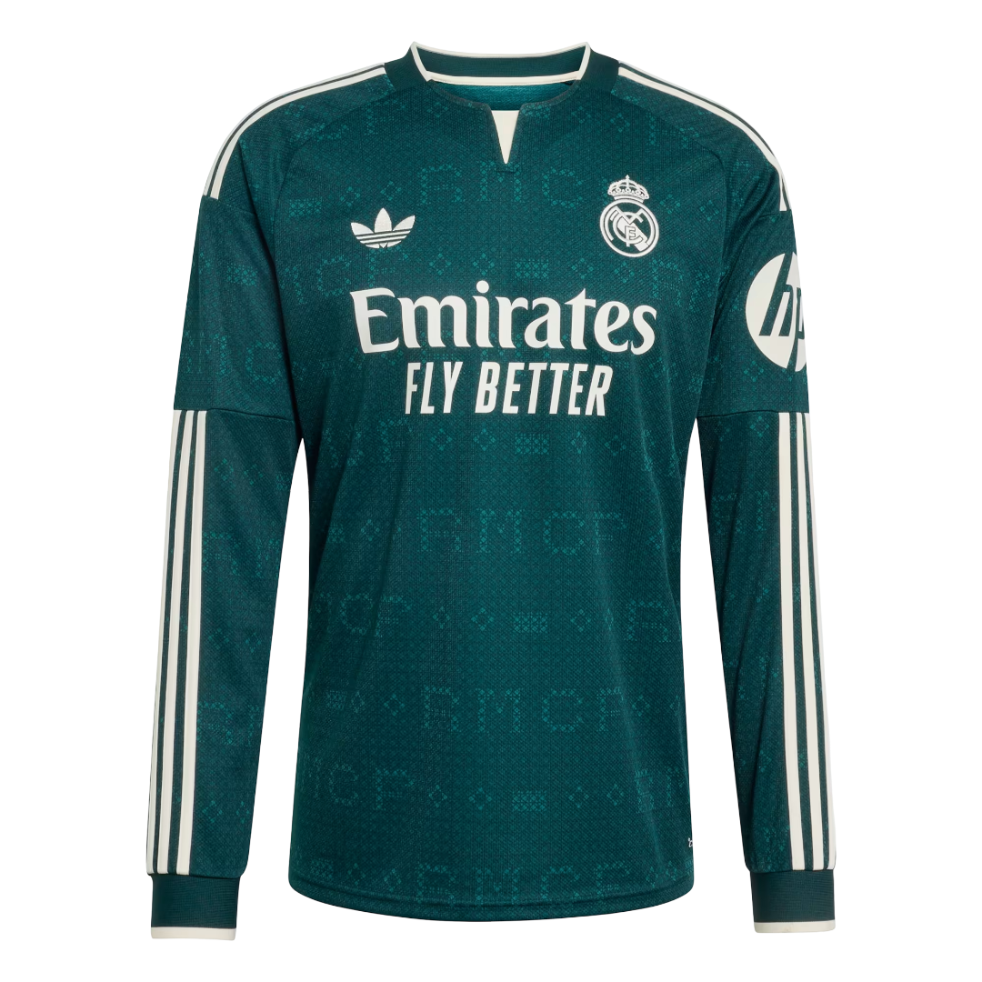 adidas Real Madrid Men's Away Jersey Long Sleeve 26/27