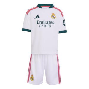 adidas Real Madrid CF 2026/27 Kid's Home Mini Kit