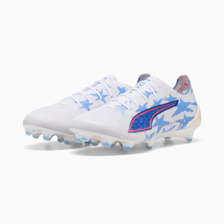 PUMA Mens Ultra 6 Ultimate Kidsuper X Christian Pulisic Firm Ground Soccer Cleats - White - Image 3