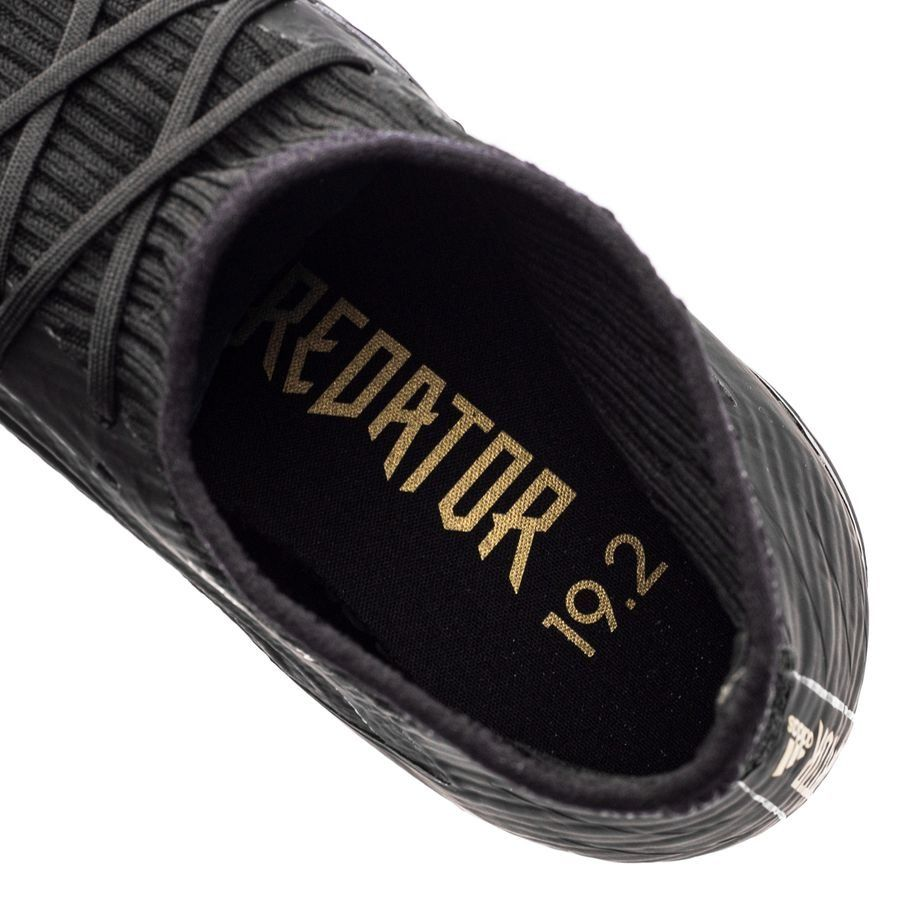 adidas Predator 19.2 FG/AG Dark Script - Core Black - Image 9
