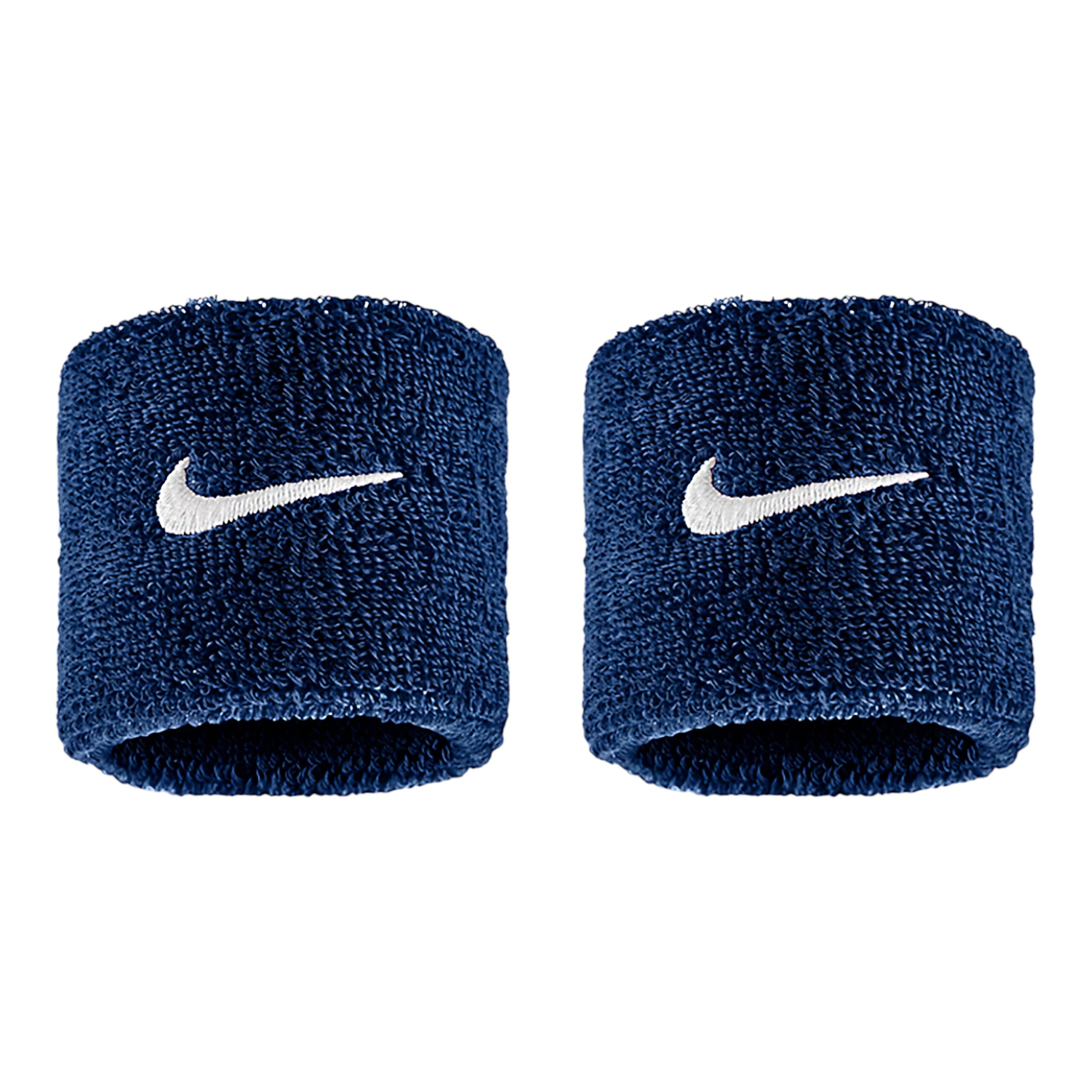 Nike Swoosh Classic Wristbands Navy Blue
