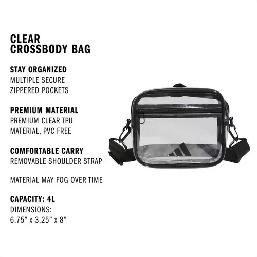 adidas Clear Crossbody Bag - Image 4