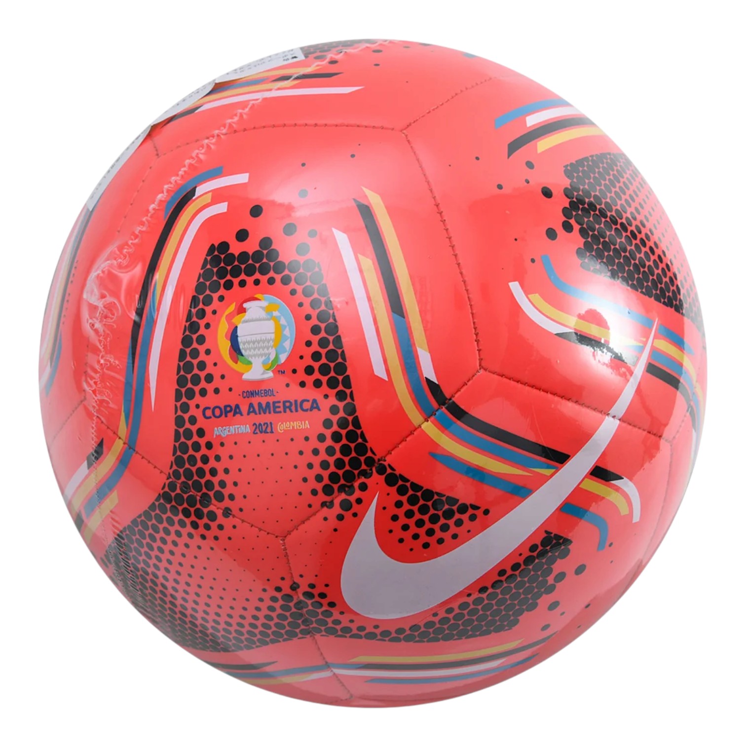 Nike Pitch Conmebol Copa America 2021 Soccer Ball Multi-Color - Image 2