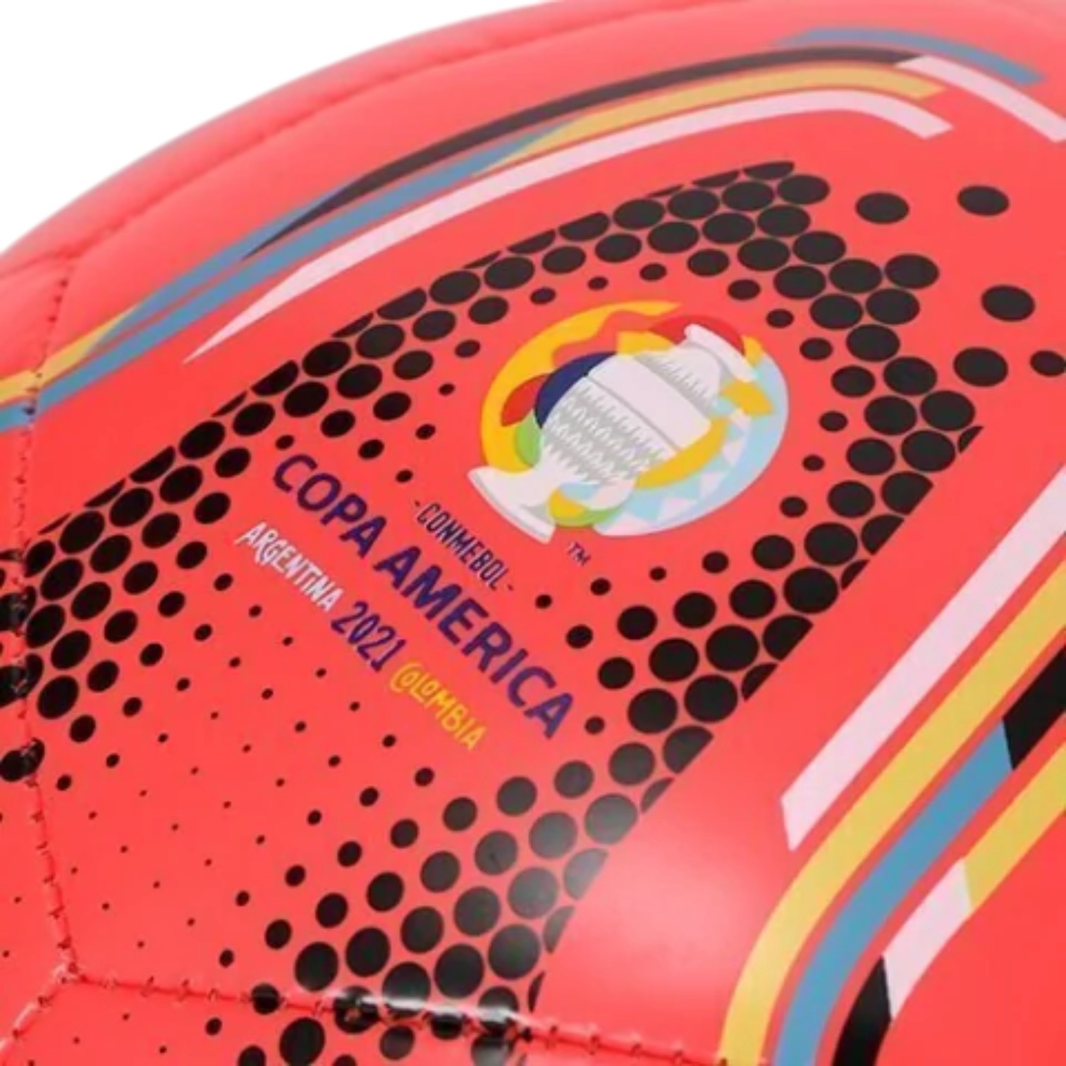 Nike Pitch Conmebol Copa America 2021 Soccer Ball Multi-Color - Image 4