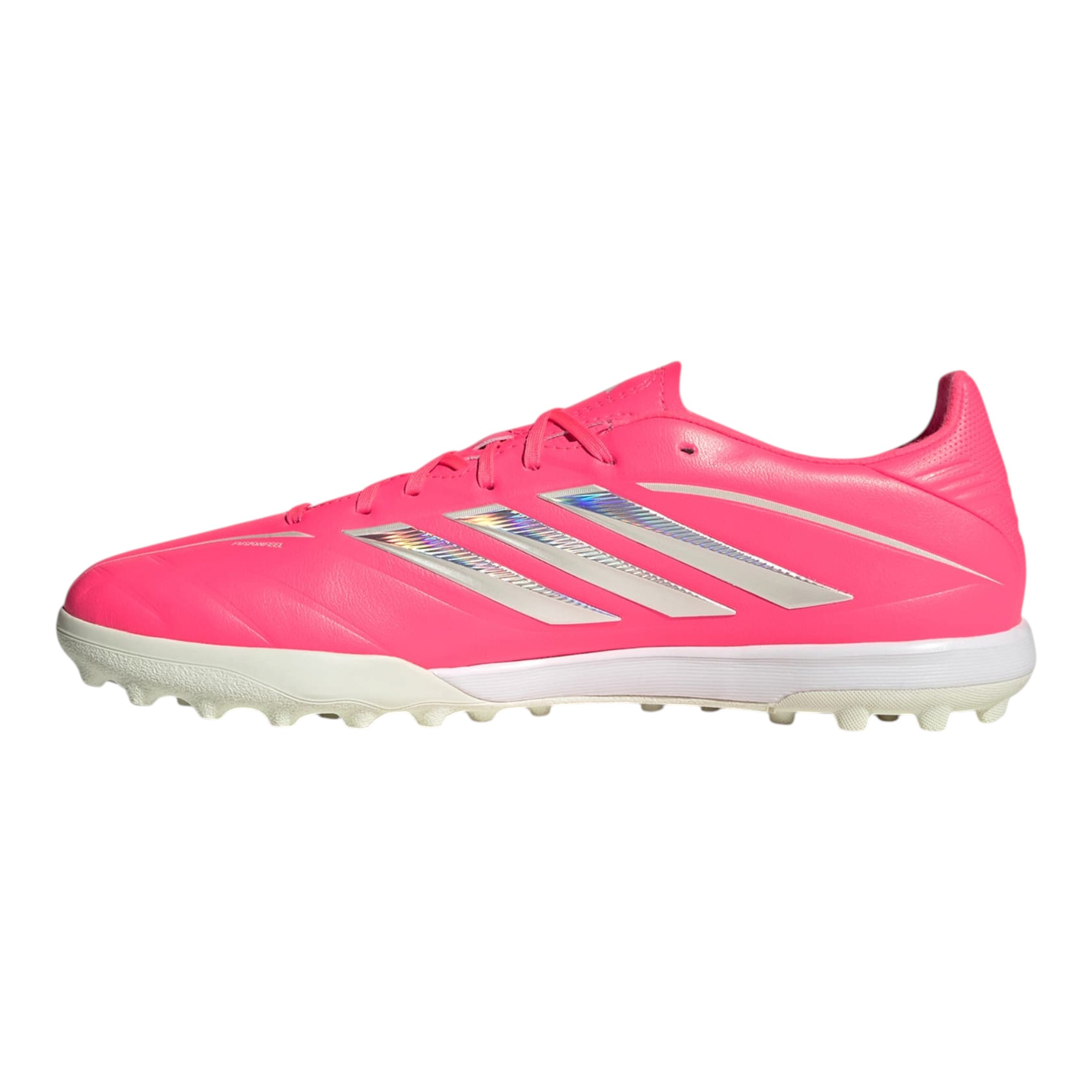 adidas Copa Pure IV League Turf Soccer Cleats – Solar Turbo / Ivory / Core Black