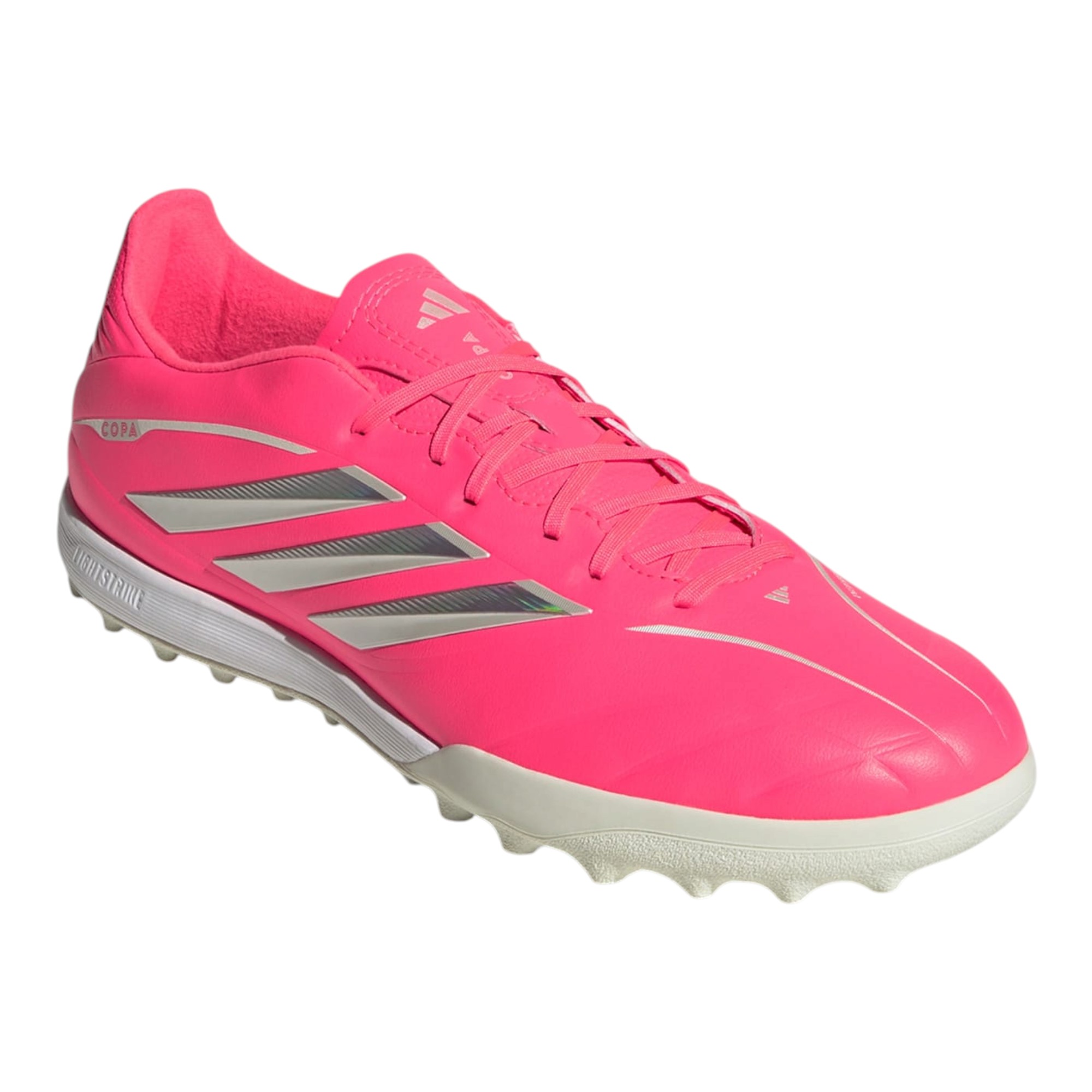 adidas Copa Pure IV League Turf Soccer Cleats – Solar Turbo / Ivory / Core Black - Image 2