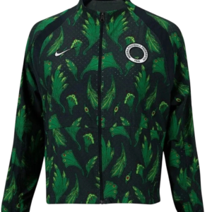 Nike Team Nigeria Cropped Women's Feather Print Soccer Jacket